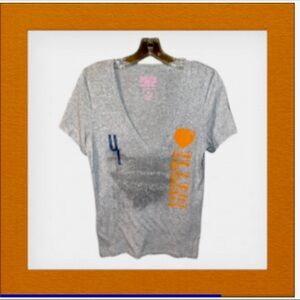 EUC VS PINK U of Illinois gray Tee
